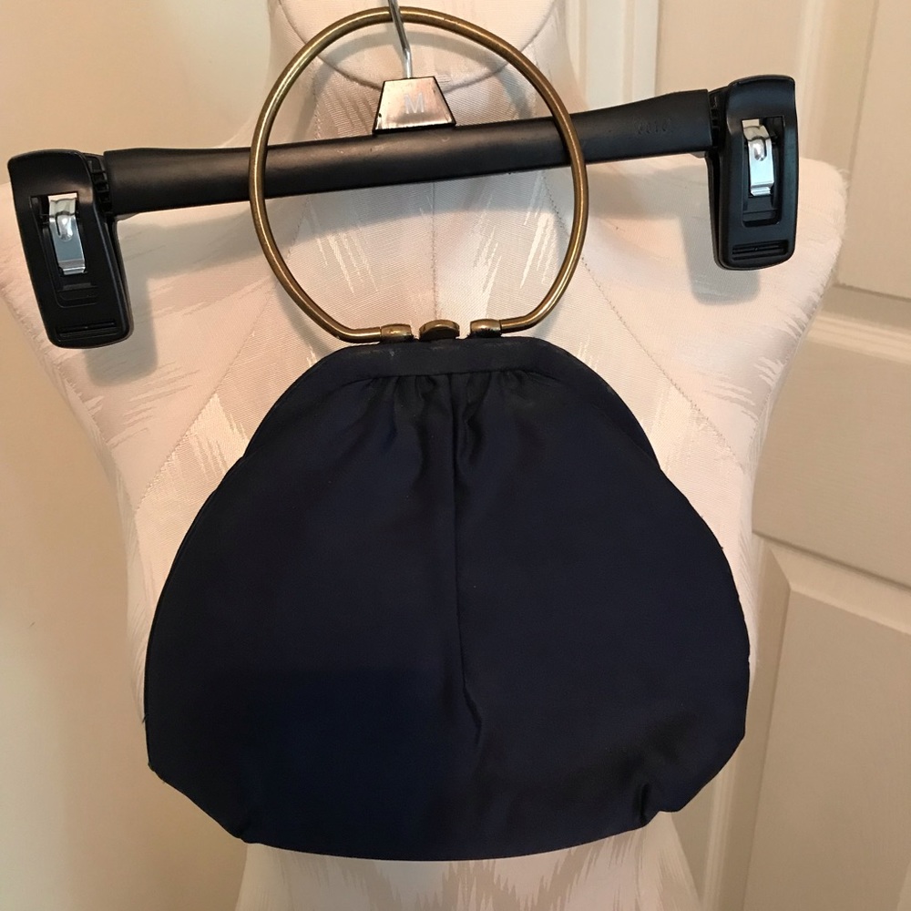 Ingber vintage handbag ink has been in trunk 20+ years.. gloves included